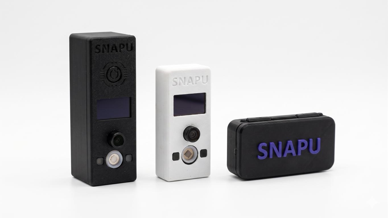 SNAPU hardware — cameras and Raspberry Pi processing unit